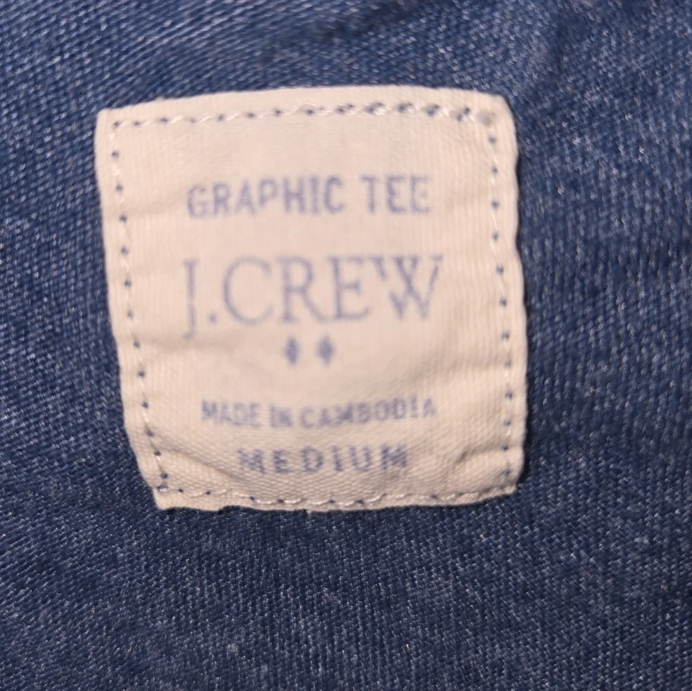 J.Crew Men's M Palm Bar Graphic Tee